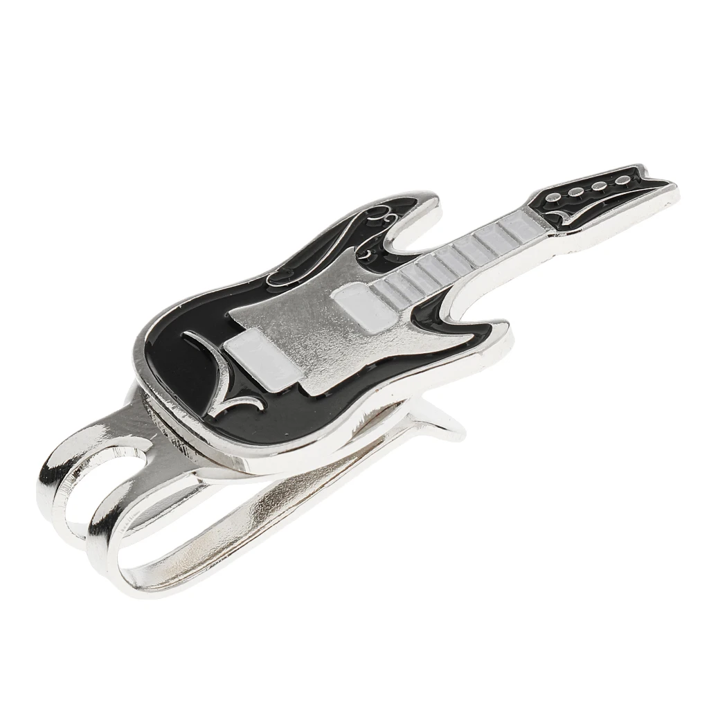 Alloy Electronic Guitar Visor Clip-on Golf Ball Marker Gift for Golfer