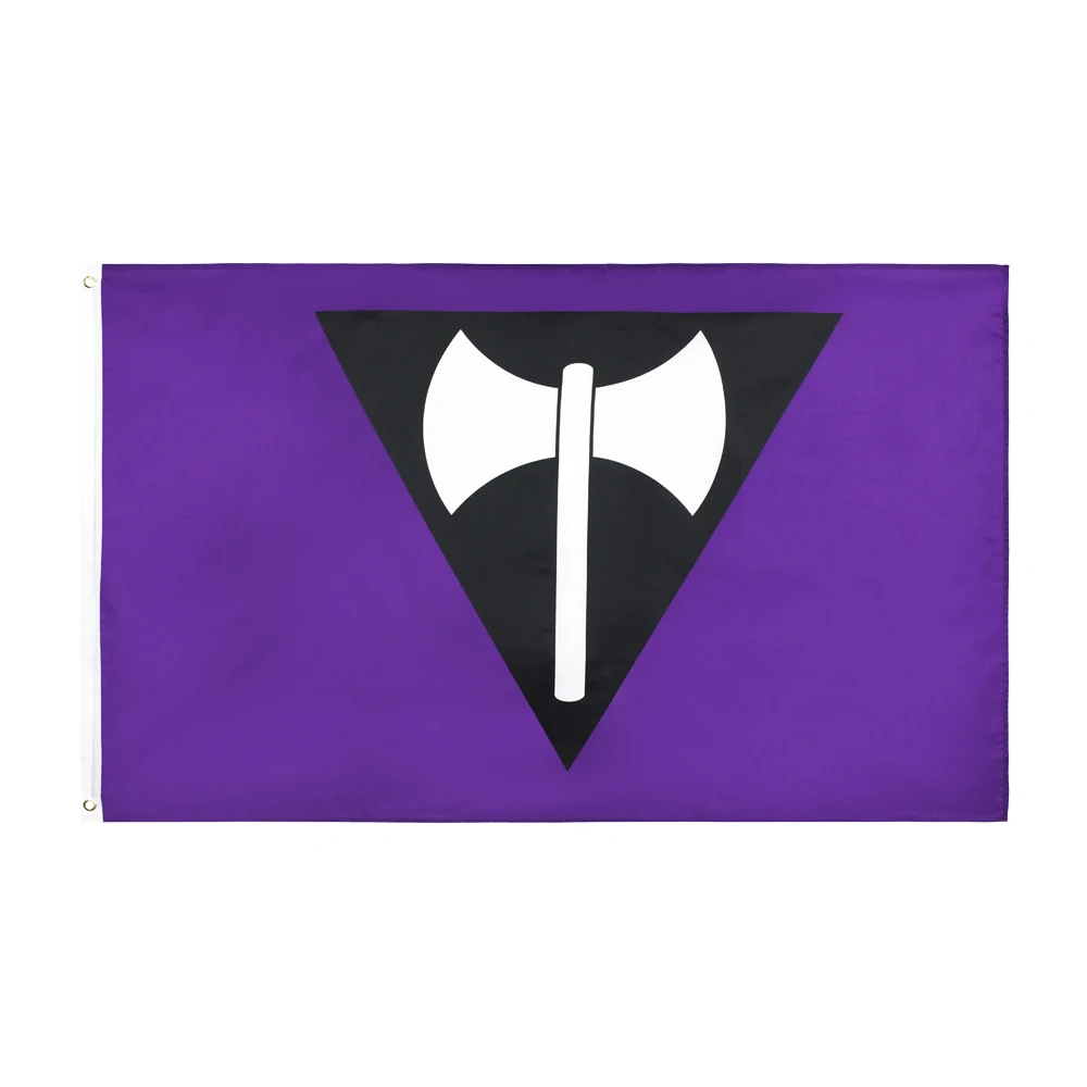 PODIUM Hanging 90x150cm LGBTQIA LGBT Rainbow Butch Labrys Lesbian Pride Flag For Decoration | Дом и сад