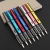 High Quality Brand 1pc New Metal With Black EF Nib Gift Ink Pen Fountain Pen Stationery Student Office School Supplies ► Photo 1/6