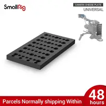 Smallrig câmera estabilizador placa de queijo multi-purpose dslr placa de montagem com 1/4 3/8 furos de rosca-1092
