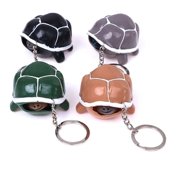 

Cute Tortoise Telescopic Head Keychain Cartoon Turtle Key Ring Anti Stress Squeeze Toys Funny Vent Toy Gifts Random Color