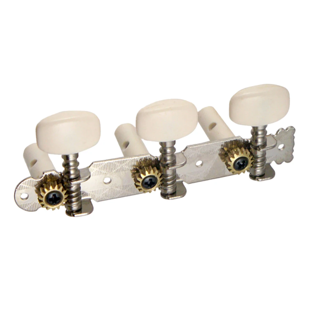 Pack of 2 Classical Guitar String Tuning Pegs Keys Tuners for Guitar Parts Accessories