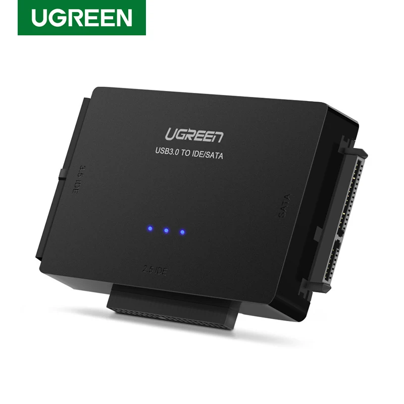 Adaptador Ugreen SATA a USB IDE Cable USB 30 20 Sata 3 para disco duro 25 35 HDD SSD convertidor US