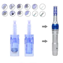 

Derma Pen A6 Cartridge 100pcs Dr.pen Ultima A6 Nano Replacement Needle Tattoo Microneedling Dermapen Skin Care Beauty Machine