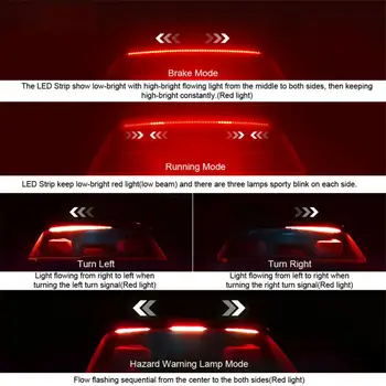 

40Inch Brake Light 1pcs Car LED Rear Bar Driving Signal Lamp Waterproof