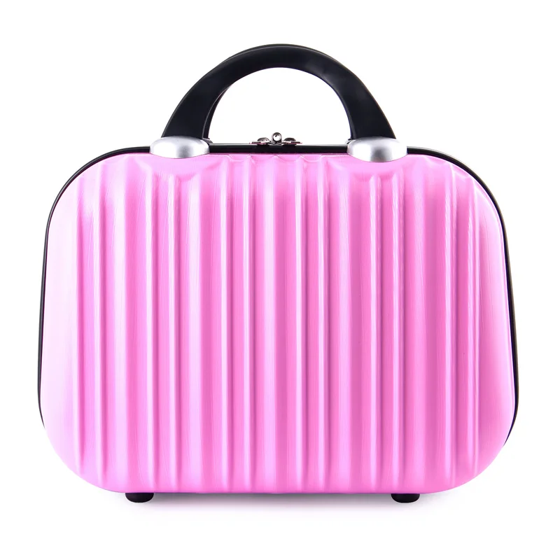 Женский модный портативный маленький чемодан 14 дюймов, косметичка 16 дюймов, косметичка для хранения нижнего белья, маленькая коробка