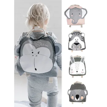 

Baby Plush Backpack 3-8 Yrs Bags Cartoon Animal Children's Schoolbag Snacks Toys Storage Bag Children's Room Decoration Backpack