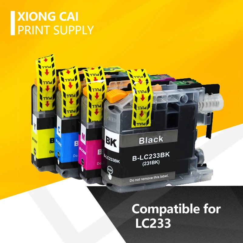 Lc233 Cartuccia Di Inchiostro Compatibile Per Il Fratello Lc233 Dcp-J562Dw Mfc-J480Dw Mfc-J4620Dw Mfc-J5320Dw Dcp-4120Dw Cartuccia Di Inchiostro Inchi