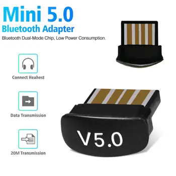 

Wireless USB Bluetooth Adapter 5.0 Bluetooth Audio Receiver for Computer PC Laptop Transmitter Mini Audio Wireless Adapter