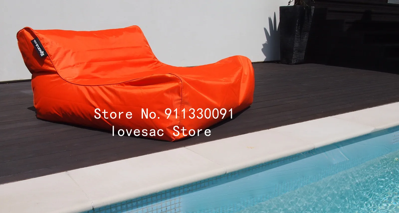 OUTDOOR FLoating Beanbag With Armrest Lounger Bean Bags Montreal Big Recliner Chair Cozy Rattan Sofa Beanbag Without Beans