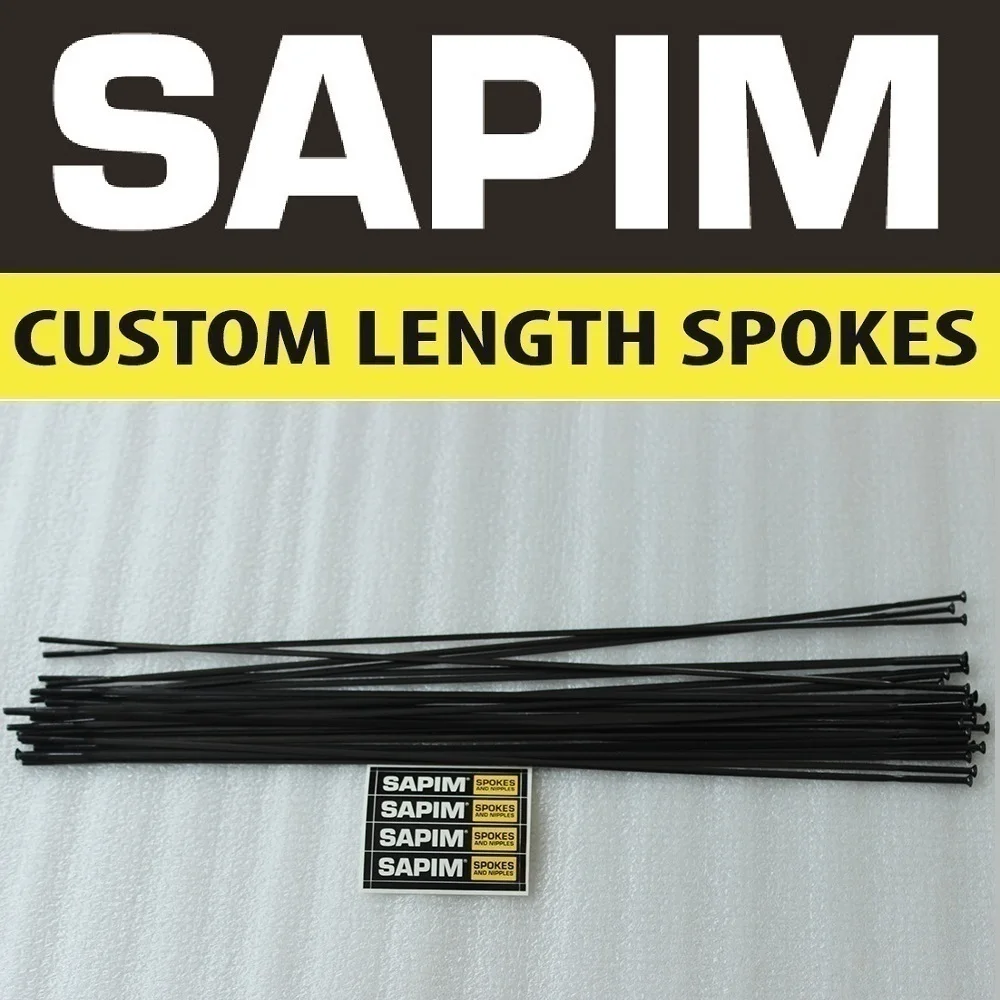 Спицы Sapim CX Ray с черными лезвиями аэродинамические спицы J-Hook и прямой Pull | Спорт