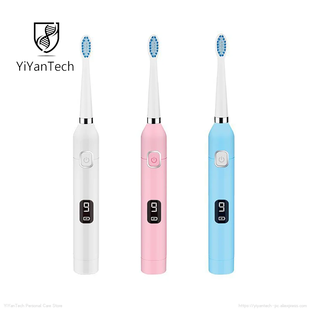 PN 094 Sonic Electric Toothbrush Rechargeable Ultrasound Electronic