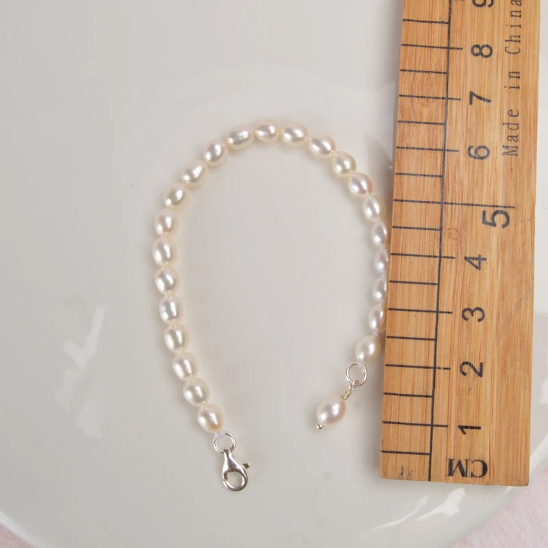 ASHIQI Детский комплект, настоящее мини ожерелье из натурального пресноводного жемчуга, браслет, ювелирные наборы и многое другое для детей, девочек, прекрасный подарок