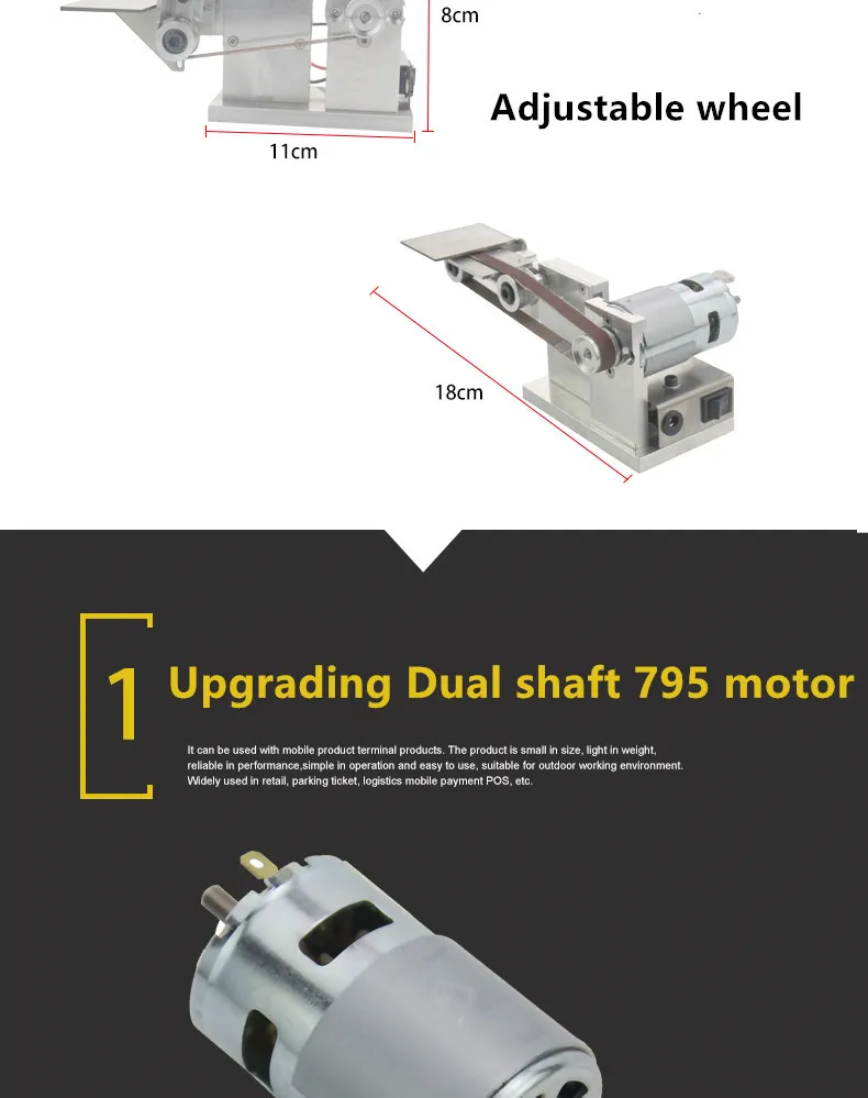 110-240V 10/20 мм мини электрический шлифовальный станок шлифовальная полировальная машинка Ножи края точилка, дерево, металл, шлифовальные станки