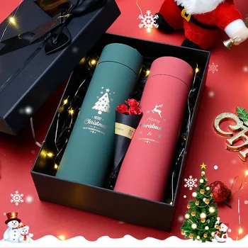 

Intelligent Insulated Cup Portable Men and Women Christmas Holiday Gift Glass Gift Students COUPLE'S Cute Cup