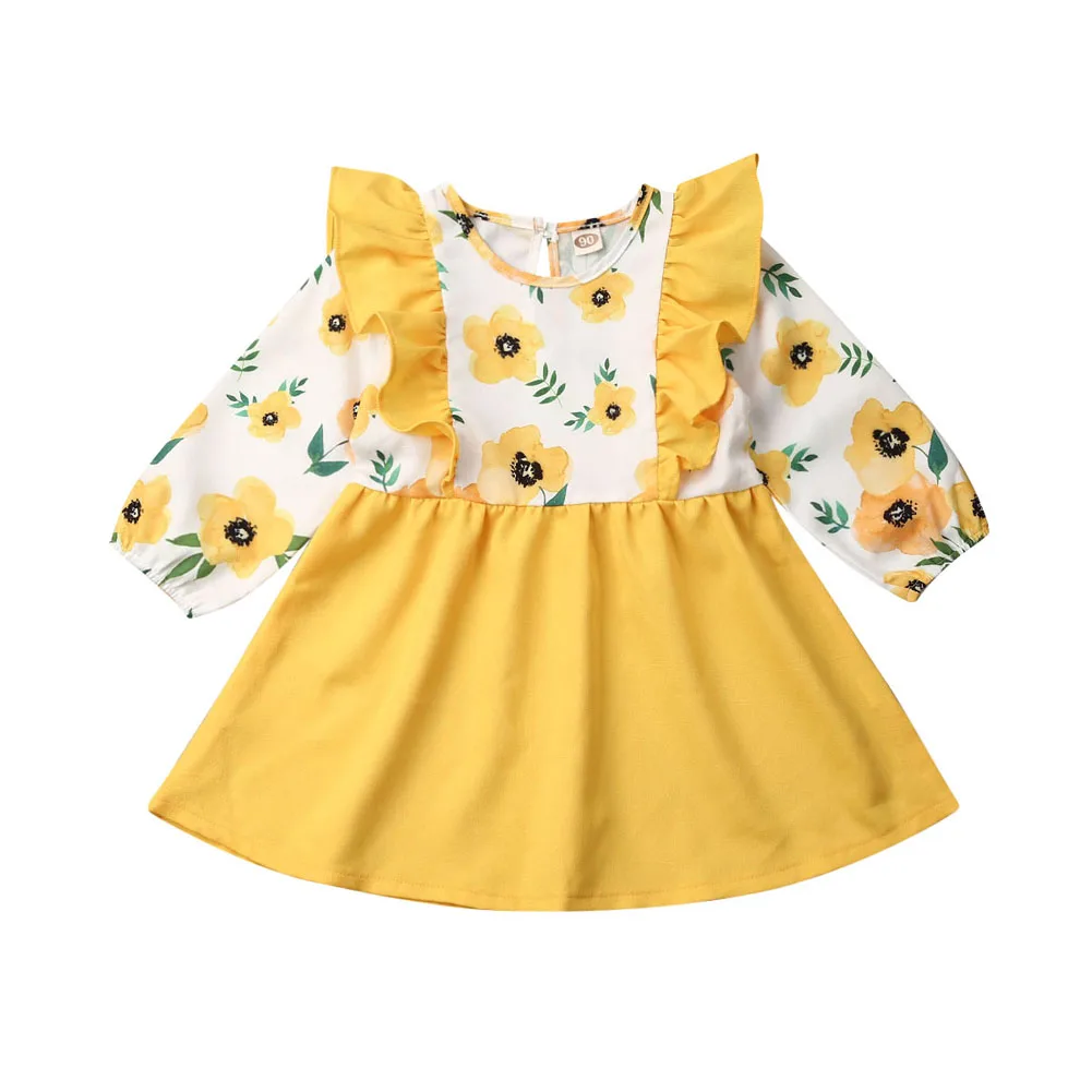 sunflower dress baby
