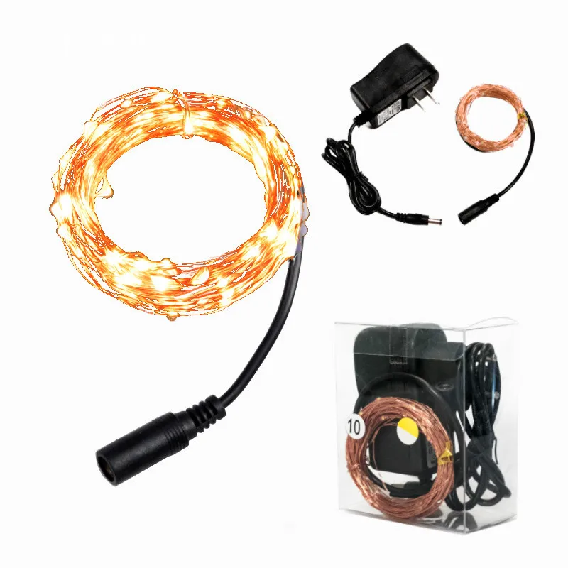 

Copper Wire String Lamp Dc3v DC Low Voltage Christmas Decoration Lamp Copper Wire Star Lamp LED Light String Fairy Lights
