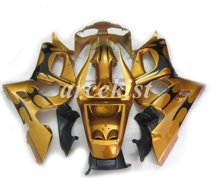 4 подарка ABS прессформы мотоцикла Обтекатели подходят для YAMAHA YZF-R6-600 1998-2002 98 99 00 01 02 обтекатель кузова набор пользовательского золота