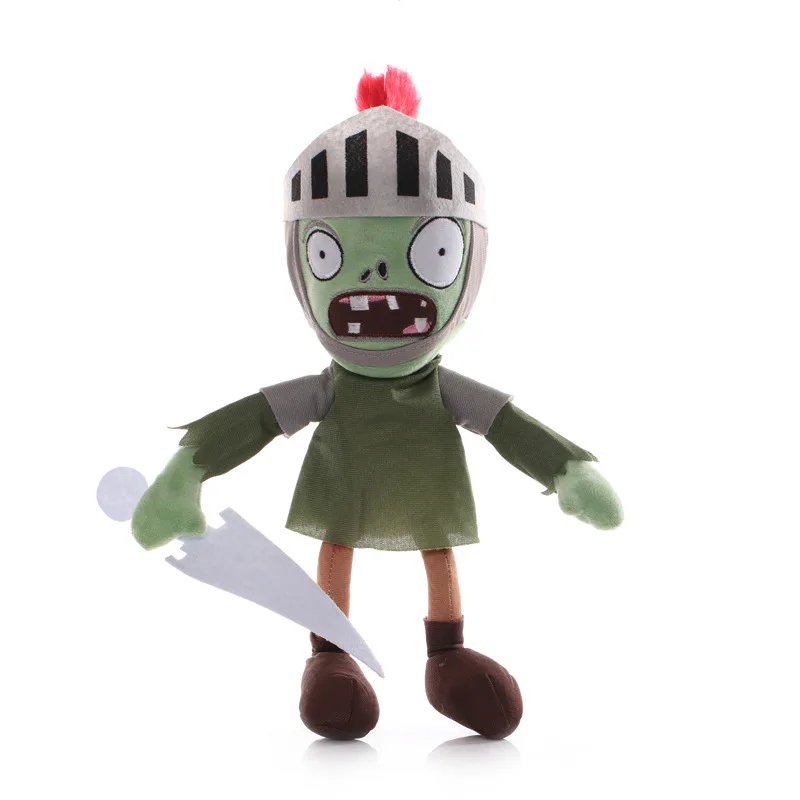 1pcs Plants vs Zombies household toys 30cm PVZ Knight Zombie Plush Toy Doll Soft Stuffed Animals Toys Gifts for Kids Children household toys
