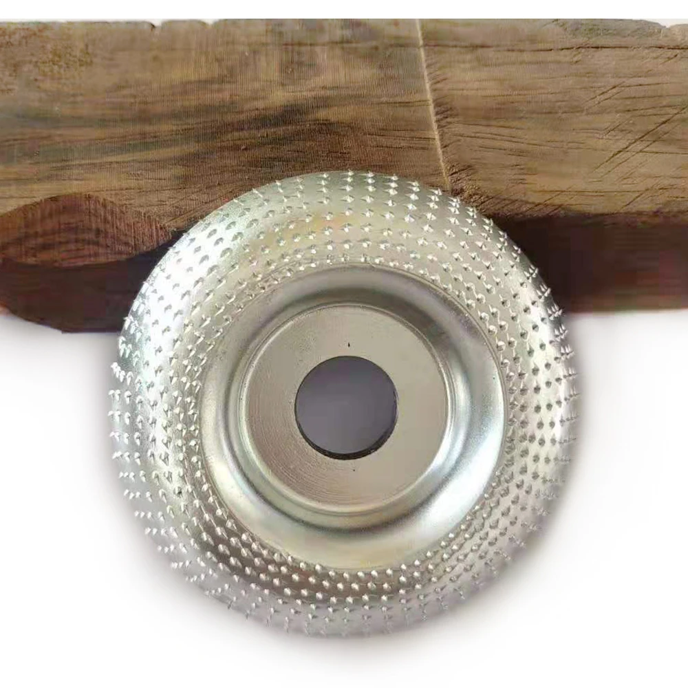 2PCS Wood Grinding Wheel Rotary Disc Sanding Wood Carving Abrasive Disc- Diameter 74mm Inner Diameter 16mm