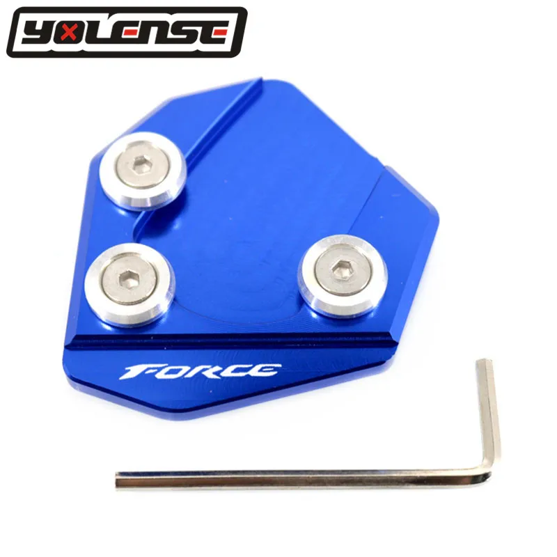 Для YAMAHA FORCE 155 FORCE155 Force мотоцикл CNC алюминиевая подножка боковая подставка