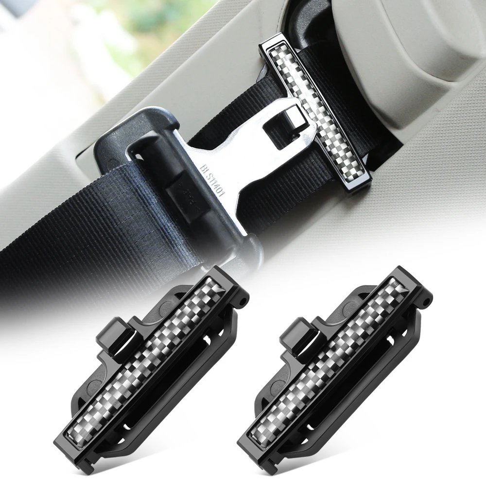 2 piece Car Adjustable Seat Belt Retainer for Dodge Caliber Journey ram durango Charger Stratus