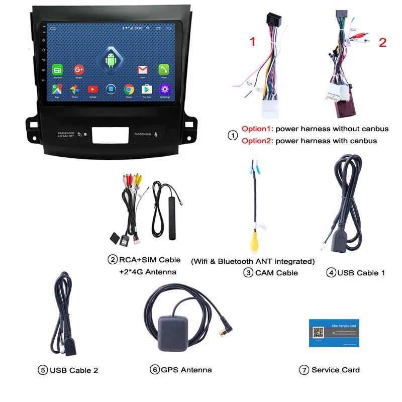 4G 3 g wifi все Netcom 9 дюймов 2+ 32G Android 8,0 Автомобильная Мультимедийная система для Mitsubishi Outlander 2006-2013 gps навигация