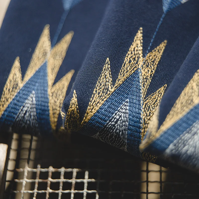 Мужская Повседневная Толстовка с длинным рукавом Maden темно синий свитшот