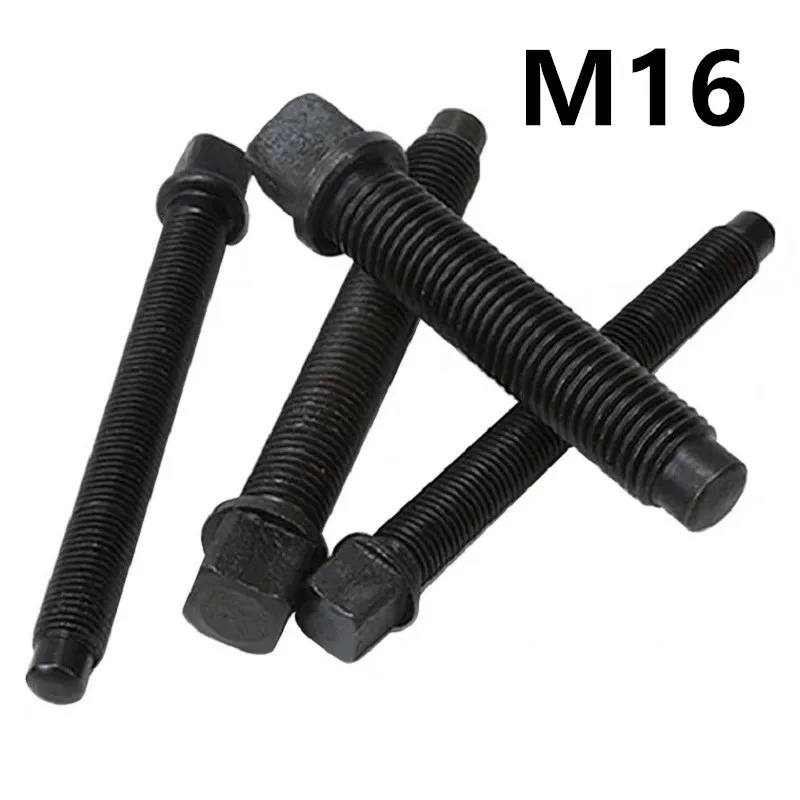 

2/1PCS GB83 M16x50/60/70/80/90/100mm 8.8 grade knife table wire knife holder screw square head tight square head head wire