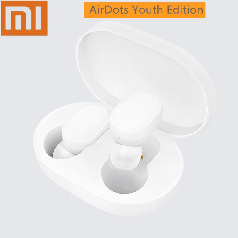 Оригинальные Xiaomi AirDots Bluetooth 5 0 наушники Youth Edition Mi True беспроводные TWS гарнитура для