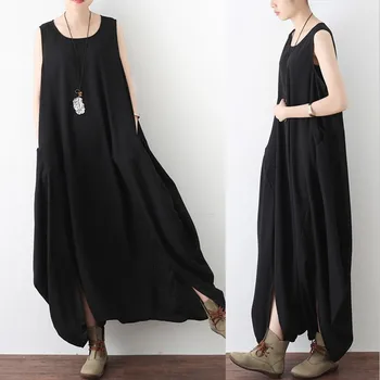 

2020 ZANZEA Stylish Summer Overalls Women's Drop Crotch Jumpstuits Casual Sleeveless Rompers Female O Neck Playsuits Plus Size