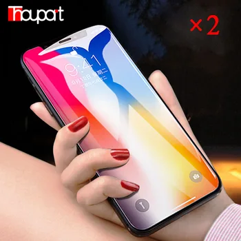 

Glass For IPhone 11 Pro Full Cover Film Tempered Glass For Apple IPhone 6s 7 8 Plus XR X Screen Protector For IPhone Xs Max