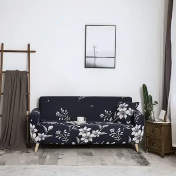 

Stretch Sofa Cover Slipcovers Elastic All-inclusive Couch Case Furniture Protector Polyester Spandex Soft Durable Couch Cover