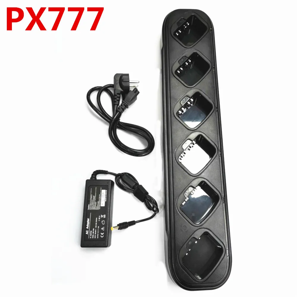 Рация 110-220V 6 Link-in-One зарядное устройство для PUXING PX777 PX888 VEV3288s радио