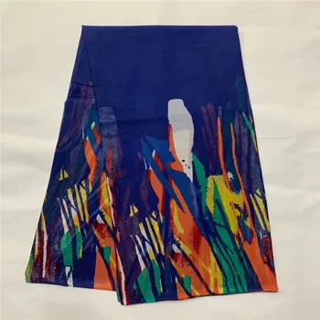 

5 yards! most beautiful Silk lace Fabric Satin For Dress new arrival African Cotton print fabric good quality LXE032710