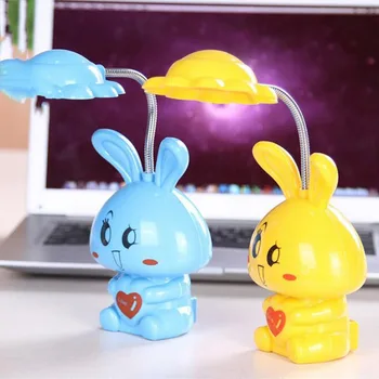 

LED Night Light for Kids Light Sensor Controlled Nightlights for Baby Nursing Cartoon Rabbit Shaped Lamp