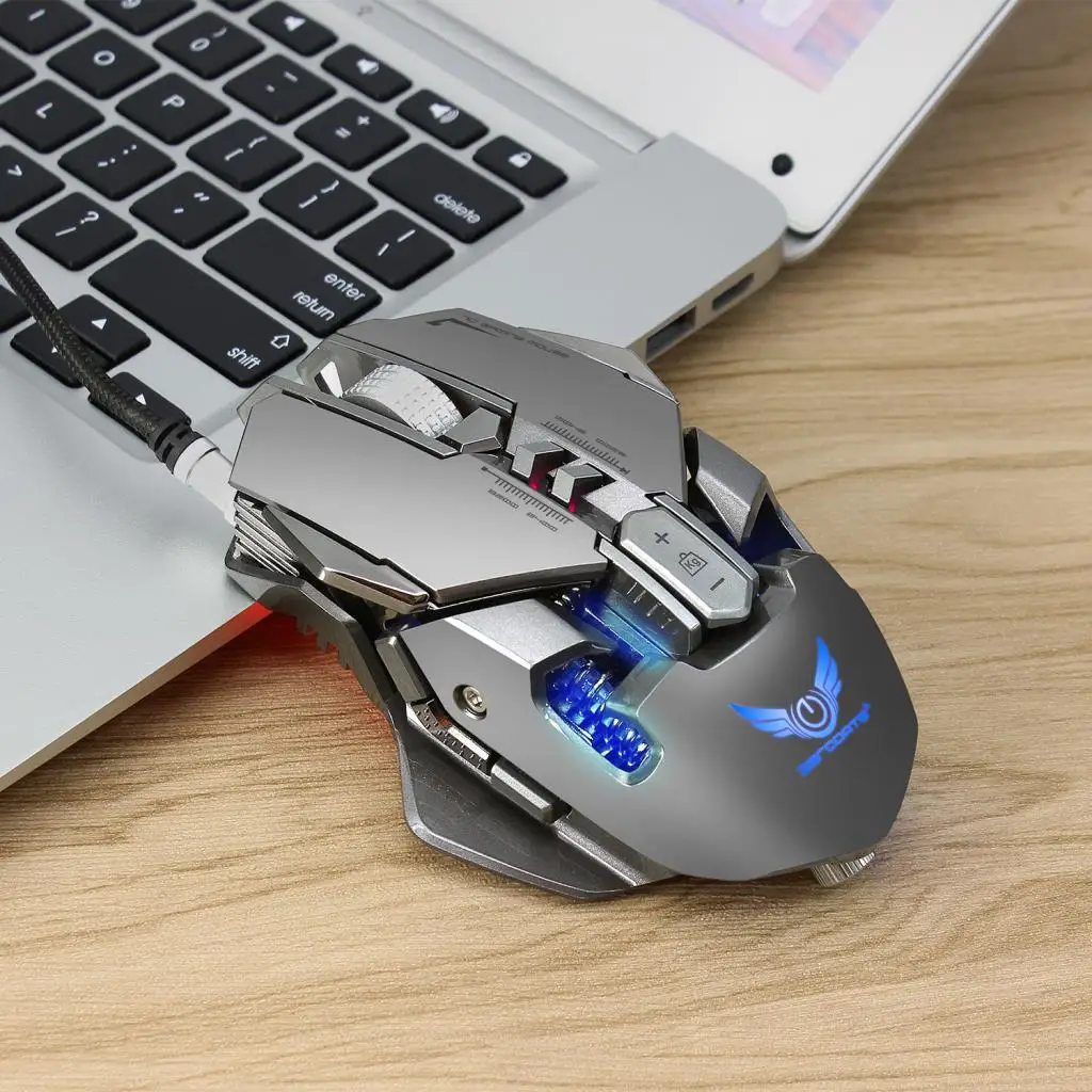 

Wired Game Mouse Performance RGB Gaming Mouse 7 Programmable Buttons