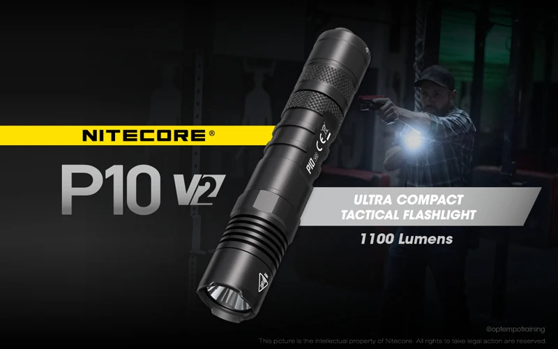 NITECORE P10 V2 LED Tactical Flashlight (7)