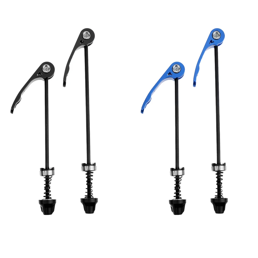 2pcs Alloy Front Rear Bike Bicycle Wheel Quick Release Axle Skewers 2 Color
