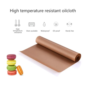 

Reusable Non Stick Baking Paper High Temperature Resistant Sheet For Oven Microwave Grill Baking Mat Oil-Proof Paper