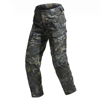

Evolution In Battle Tactical Pants Combat Uniform Climbing Trousers - (Black MC) XS/S/M/L/XL/XXL/XXXL (28/30)