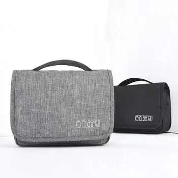 

Large-capacity Hanging Cosmetic Bag Foldable Multi-functional Travel Organizer Wash Necessary Make up Storage Pouch Beautician