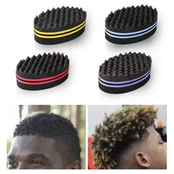 

Salon Sponge Comb Ergonomic Design for Comfortable Holding Head Massage Curly Straight Barber Salon Hair Styling Perm Tool