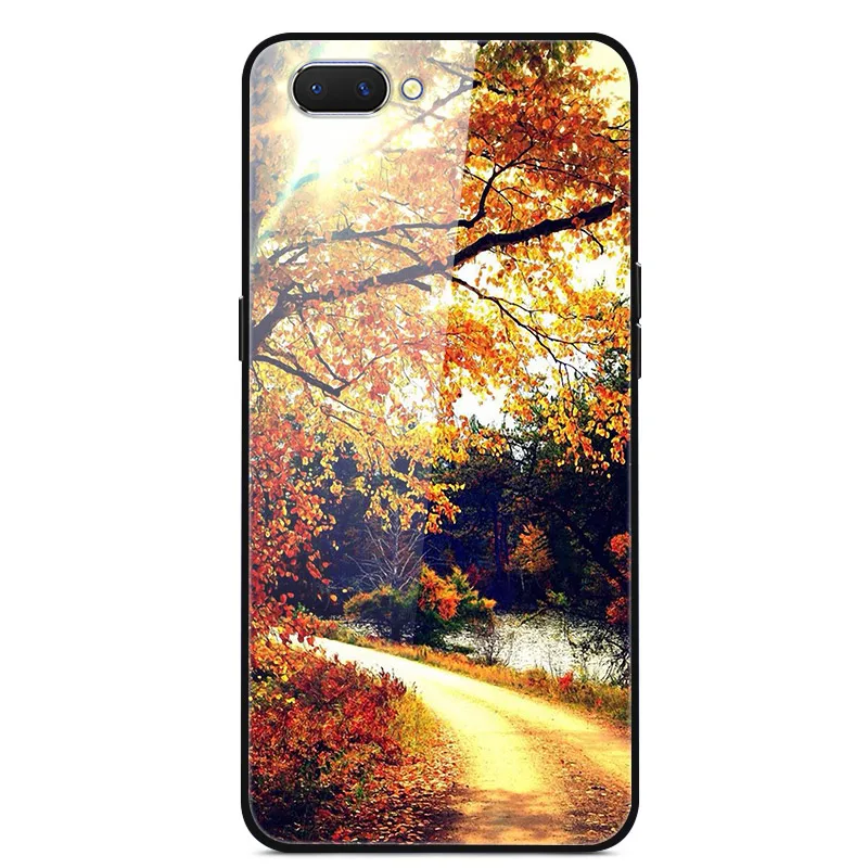 35 Для Oppo A3S чехол из закаленного стекла жесткий чехол для телефона для Oppo A3S OPPO A5 AX5 OPPOA5 TPU бампер чехол s для Oppo A3S A3 S - Цвет: 35