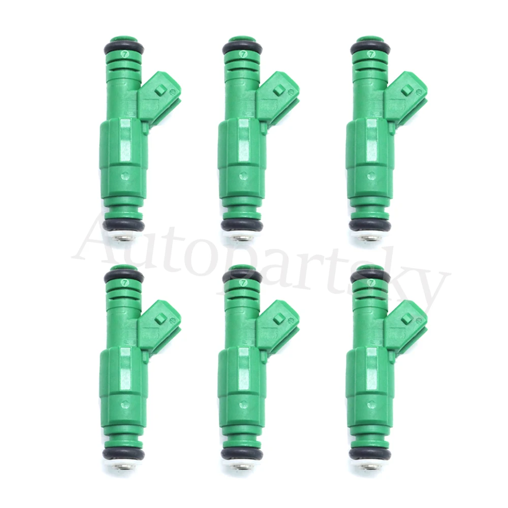 6 шт. новые Топливные форсунки 0280150558 42lb 440cc для Ford GM LT1 LS1 Audi BMW Dodge VW тюнинг гонок |