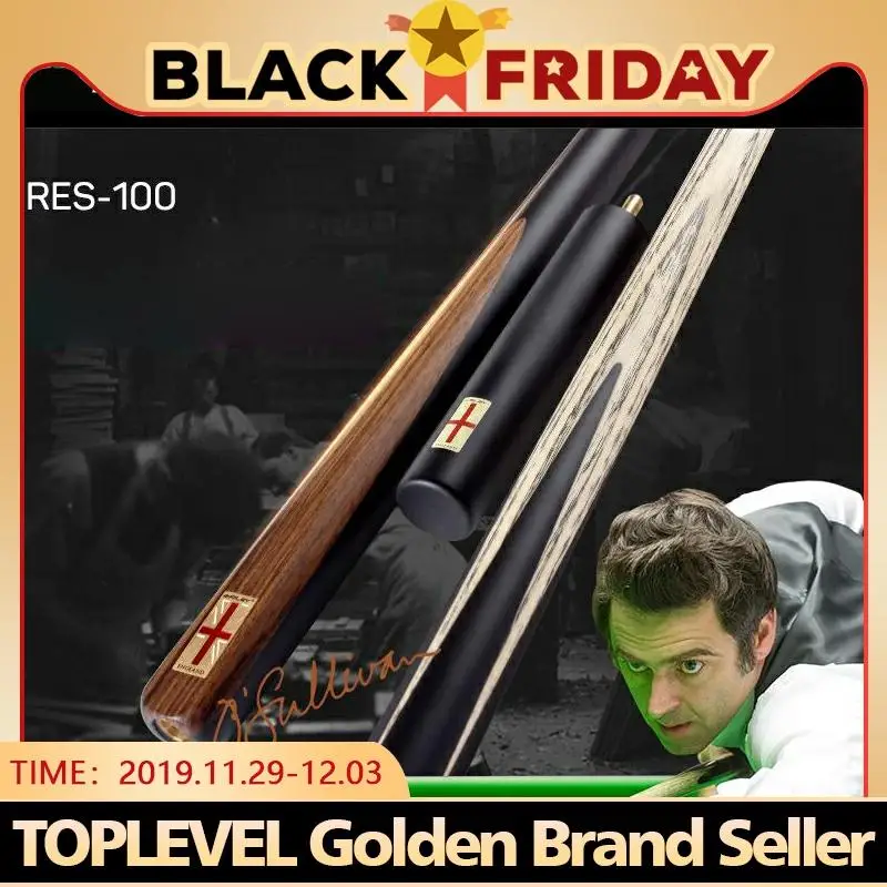 

RILEY RES-100 3/4 Snooker Cue For Competition High-end Billiard Cue Kit Stick with RILEY CC-SR1 Case with Extension 9.5mm Tip