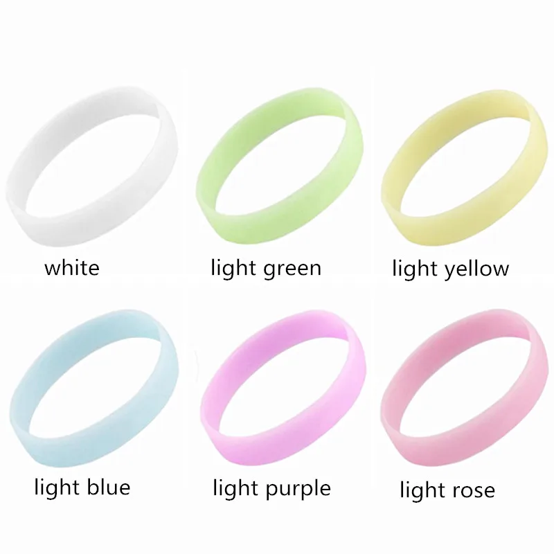2 шт. светящийся силиконовый браслет для мужчин женщин подростков спортивный