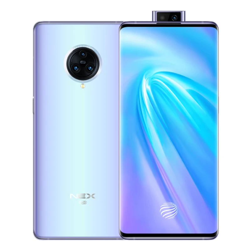 Vivo Nex 3 5G мобильный телефон 6,89 дюймов экран 8 ГБ+ 256 ГБ Snapdragon 855 плюс Восьмиядерный Android 9,0 камера 64.0мп смартфон