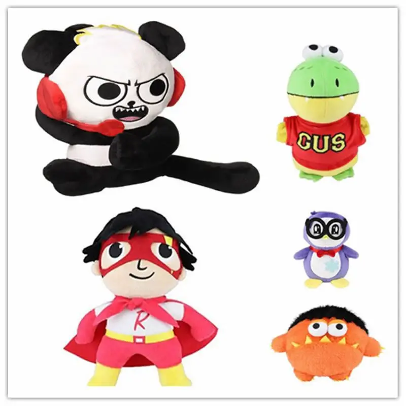 

5pcs/lot Plush Toys YouTube Ryan Wrold Product quality is very good Boy Christmas Birthday Gift