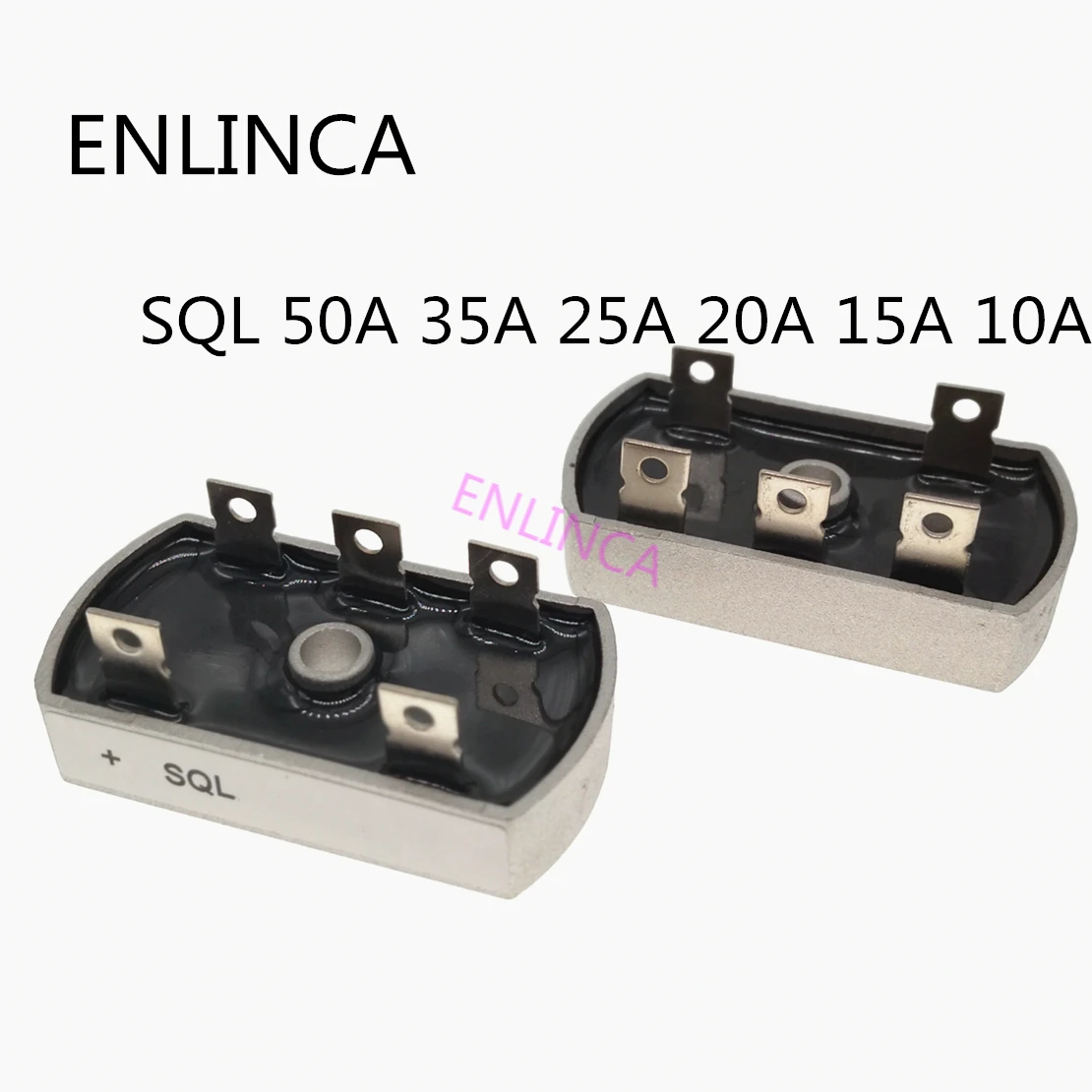 Оригинальный алюминиевый металлический чехол SQL50A SQL35A SQL25A SQL20A SQL15A SQL10A 1000 В 50 А 35 25